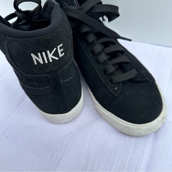 Nike Blazer Mid black with white soles - Picture 10 of 10